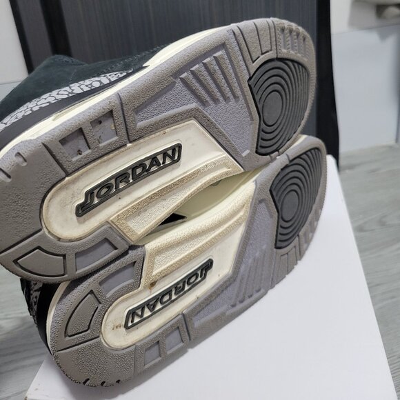 Jordan 3 Retro Off Noir Women's 6 Kids 4.5Y - Picture 5 of 6